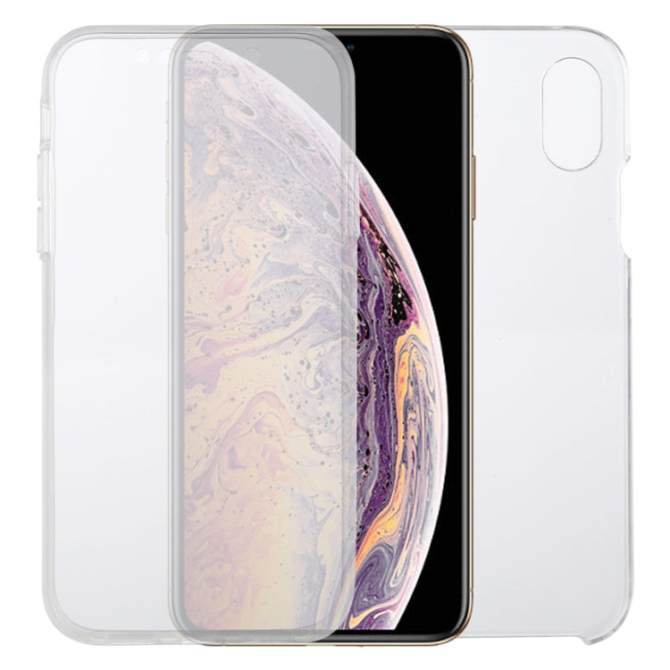 PC + TPU Custodia trasparente all-inclusive ultrasottile a doppia faccia, For Huawei P Smart+ 2019, For Huawei Y6 2019, For Huawei Y7 2019, For Samsung Galaxy A20e, For Samsung Galaxy A30, For Samsung Galaxy A50, For Samsung Galaxy A51                 ...