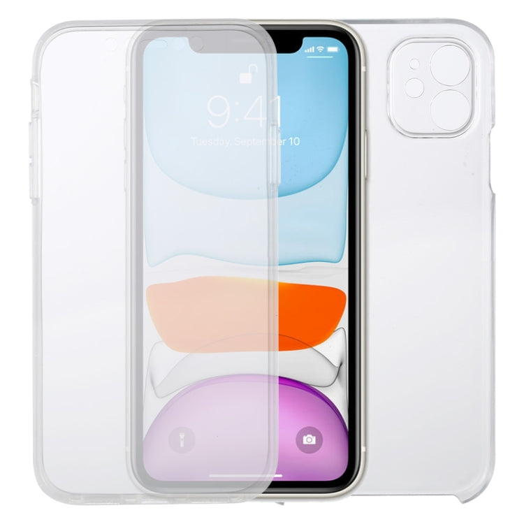 PC + TPU Custodia trasparente all-inclusive ultrasottile a doppia faccia, For Huawei P Smart+ 2019, For Huawei Y6 2019, For Huawei Y7 2019, For Samsung Galaxy A20e, For Samsung Galaxy A30, For Samsung Galaxy A50, For Samsung Galaxy A51                 ...