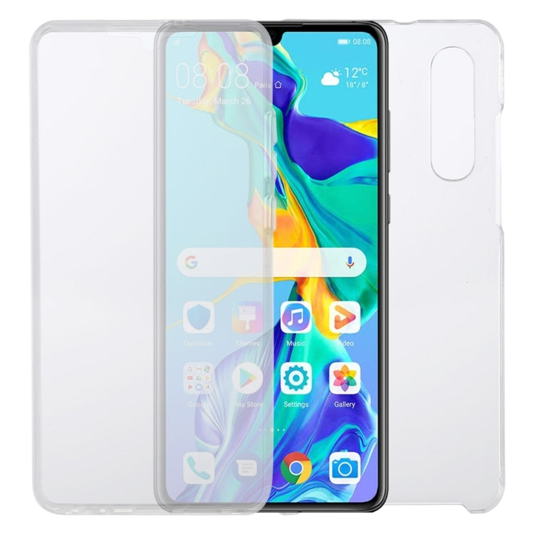 PC + TPU Custodia trasparente all-inclusive ultrasottile a doppia faccia, For Huawei P30, For Huawei P30 Lite, For Huawei P30 Pro, For Huawei P40, For Huawei P40 Lite, For Huawei P40 Pro, For Xiaomi Redmi 8A, For Xiaomi Mi 9T, For Xiaomi Redmi Note 8 P...