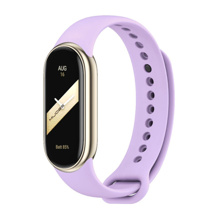 Cinturino per orologio in silicone tinta unita Mijobs, For Xiaomi Smart Band 10 / 9 / 8