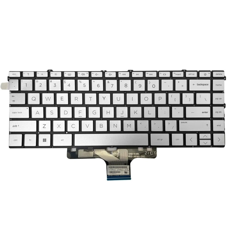 Tastiera retroilluminata USA per laptop HP Pavilion e Spectre