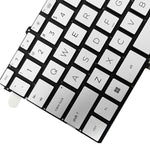 Tastiera retroilluminata USA per laptop HP Pavilion e Spectre