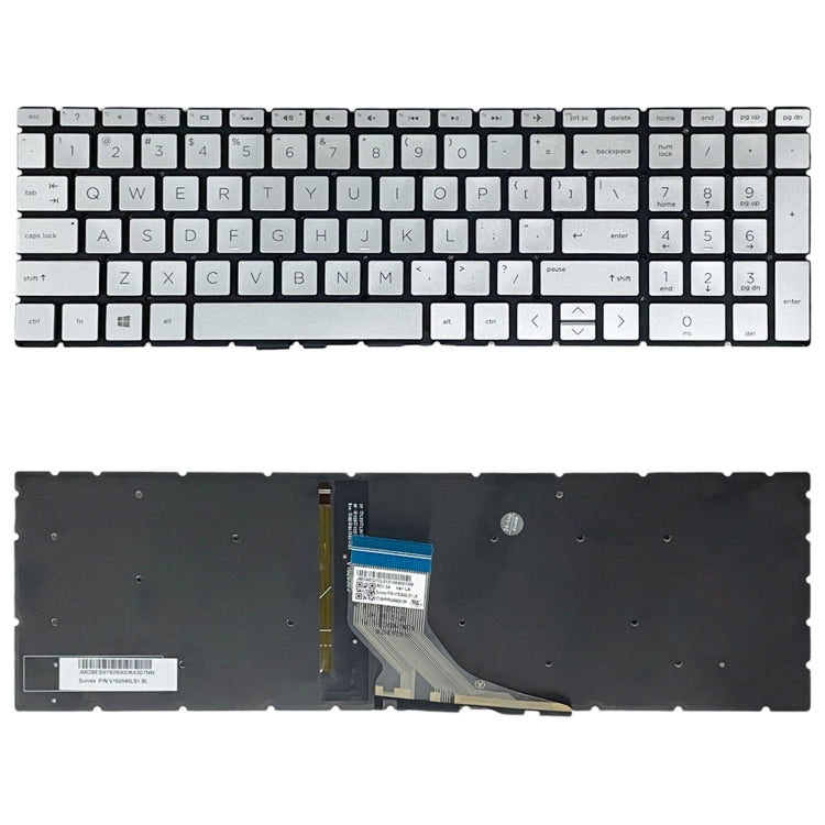 Tastiera retroilluminata per laptop versione USA, For HP Pavilion X360 14-DW, For HP 15m-DR / 15m-DS, For HP 14M-BA 14-BS, For HP 15-BS / 15-CC, For HP 15-AB / 15-AK, For HP M6-W, For HP X360 13-4000, For HP Spectre 15-AP