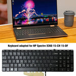 Tastiera retroilluminata USA per laptop HP compatibili