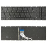 Tastiera retroilluminata USA per laptop HP compatibili