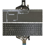 Tastiera retroilluminata USA per laptop HP compatibili