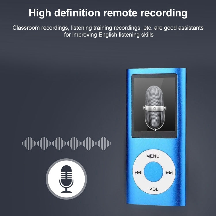 Lettore MP4 in metallo con schermo TFT da 1,8 pollici, With 8G TF Card+Earphone+Cable, With 16G TF Card+Earphone+Cable, With Earphone+Cable