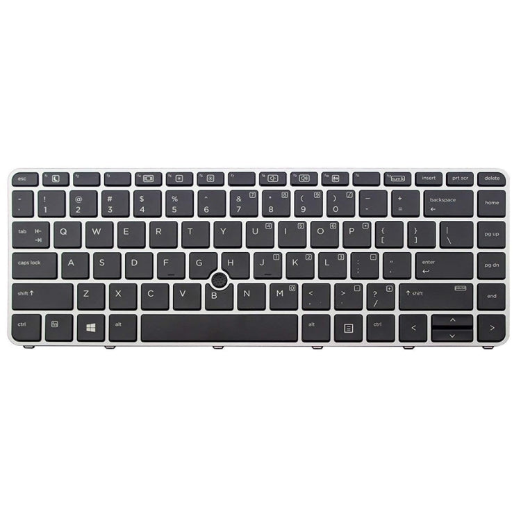 US Version Fingerless Backlit Laptop Keyboard For HP EliteBook 840 G3