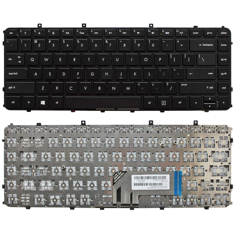 Laptop Keyboard with Frame, For HP 15-E / 15-N / 15-D, For HP 17-e, For HP Envy4 4-1000