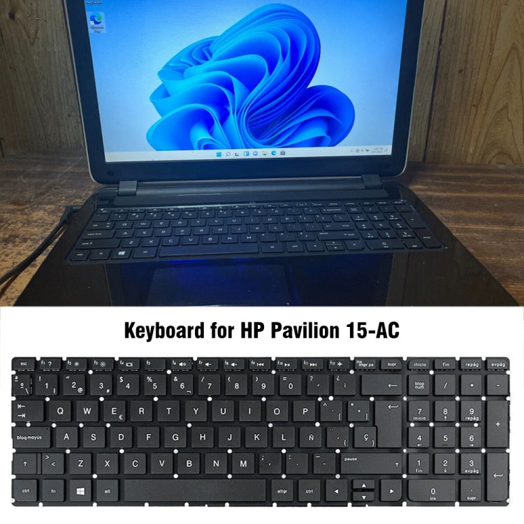 Tastiera del computer portatile, For HP EliteBook 8540P / 8540W, For HP 15-AC, For HP G4-1000 / CQ57, For HP G62 / CQ56 / CQ62, For HP G7-2000, For HP G4-1000 / CQ43 / CQ57