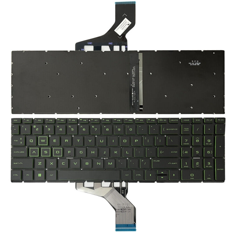 US Version Backlit Laptop Keyboard For HP Pavilion Gaming 15-DK