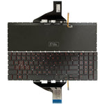 US Version Red Backlit Laptop Keyboard For HP 15-DC / 15-DH