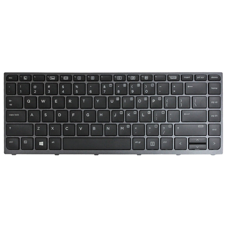 US Version Gray Frame Backlit Laptop Keyboard For HP Zbook Studio G3