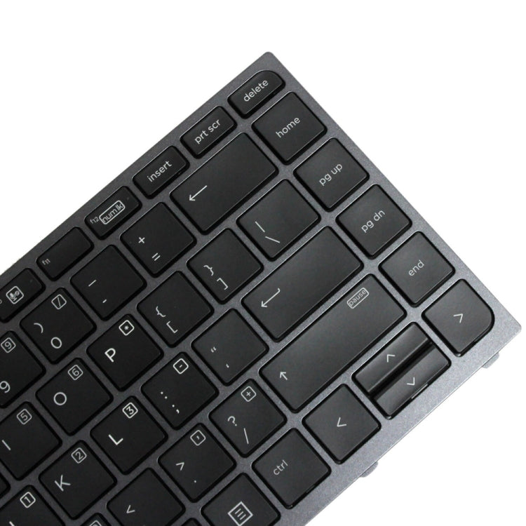 US Version Gray Frame Backlit Laptop Keyboard For HP Zbook Studio G3