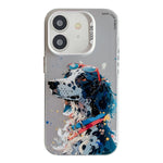 Serie di dipinti a olio con motivo animale PC + custodia per telefono in TPU, For iPhone 11