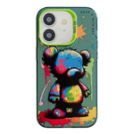 Serie di dipinti a olio con motivo animale PC + custodia per telefono in TPU, For iPhone 12