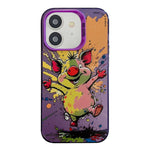 Serie di dipinti a olio con motivo animale PC + custodia per telefono in TPU, For iPhone 12