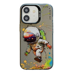 Serie di dipinti a olio con motivo animale PC + custodia per telefono in TPU, For iPhone 12