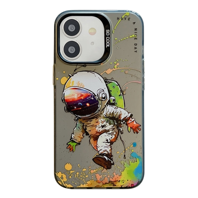Serie di dipinti a olio con motivo animale PC + custodia per telefono in TPU, For iPhone 12