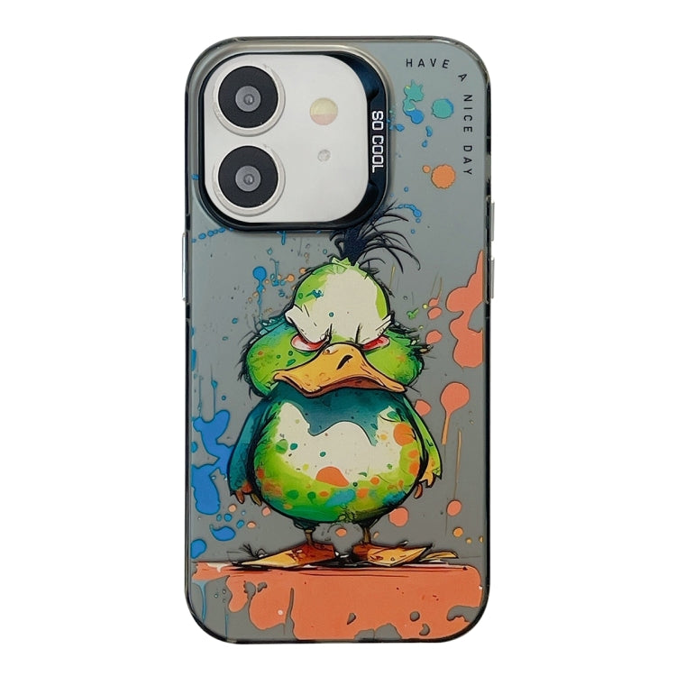 Serie di dipinti a olio con motivo animale PC + custodia per telefono in TPU, For iPhone 12