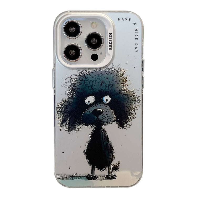 Serie di dipinti a olio con motivo animale PC + custodia per telefono in TPU, For iPhone 12 Pro