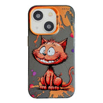 Serie di dipinti a olio con motivo animale PC + custodia per telefono in TPU, For iPhone 13
