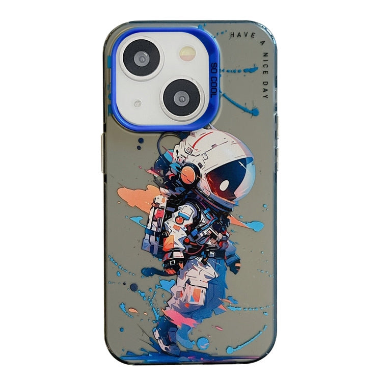 Serie di dipinti a olio con motivo animale PC + custodia per telefono in TPU, For iPhone 13