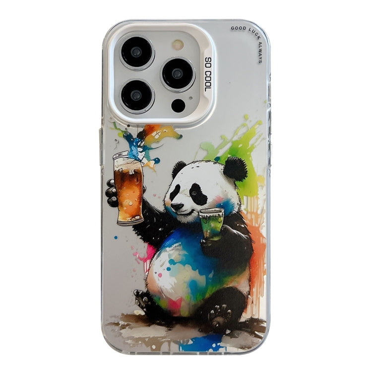Serie di dipinti a olio con motivo animale PC + custodia per telefono in TPU, For iPhone 13 Pro Max