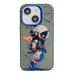 Serie di dipinti a olio con motivo animale PC + custodia per telefono in TPU, For iPhone 14