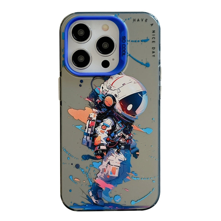 Serie di dipinti a olio con motivo animale PC + custodia per telefono in TPU, For iPhone 14 Pro