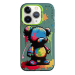 Serie di dipinti a olio con motivo animale PC + custodia per telefono in TPU, For iPhone 11 Pro Max