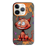 Serie di dipinti a olio con motivo animale PC + custodia per telefono in TPU, For iPhone 11 Pro Max