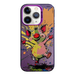 Serie di dipinti a olio con motivo animale PC + custodia per telefono in TPU, For iPhone 11 Pro Max