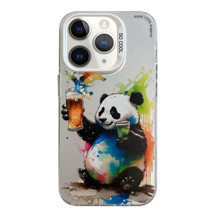 Serie di dipinti a olio con motivo animale PC + custodia per telefono in TPU, For iPhone 11 Pro Max