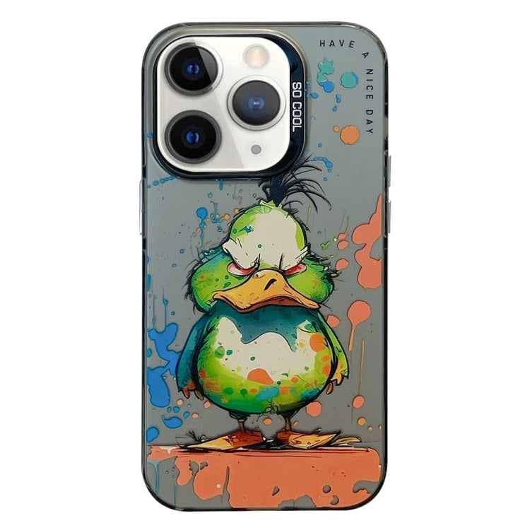 Serie di dipinti a olio con motivo animale PC + custodia per telefono in TPU, For iPhone 11 Pro Max