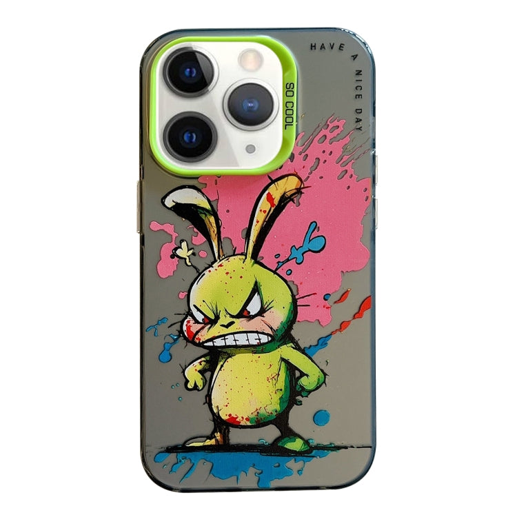 Serie di dipinti a olio con motivo animale PC + custodia per telefono in TPU, For iPhone 11 Pro Max