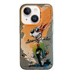 Serie di dipinti a olio con motivo animale PC + custodia per telefono in TPU, For iPhone 14 Plus