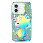 Serie di dipinti a olio con motivo animale PC + custodia per telefono in TPU, For iPhone Air
