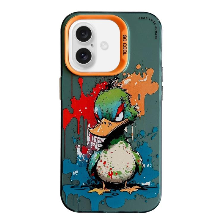 Serie di dipinti a olio con motivo animale PC + custodia per telefono in TPU, For iPhone Air