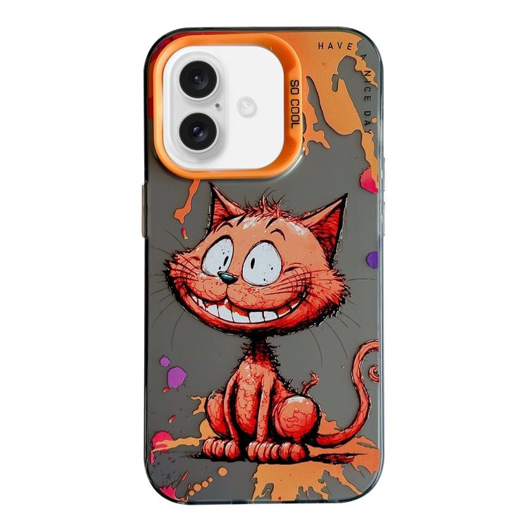 Serie di dipinti a olio con motivo animale PC + custodia per telefono in TPU, For iPhone Air
