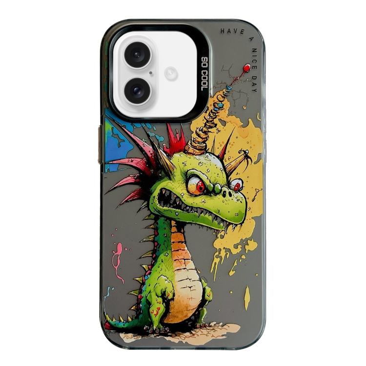 Serie di dipinti a olio con motivo animale PC + custodia per telefono in TPU, For iPhone Air