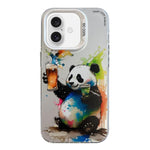 Serie di dipinti a olio con motivo animale PC + custodia per telefono in TPU, For iPhone Air