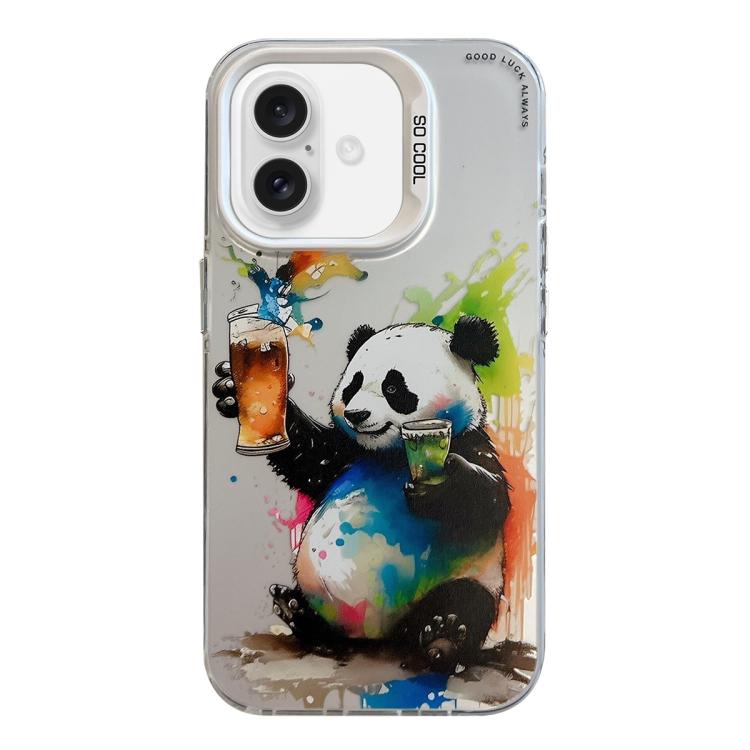 Serie di dipinti a olio con motivo animale PC + custodia per telefono in TPU, For iPhone Air