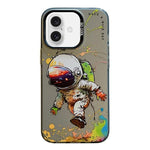 Serie di dipinti a olio con motivo animale PC + custodia per telefono in TPU, For iPhone Air