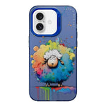 Serie di dipinti a olio con motivo animale PC + custodia per telefono in TPU, For iPhone Air