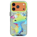 Serie di dipinti a olio con motivo animale PC + custodia per telefono in TPU, For iPhone 17 Pro