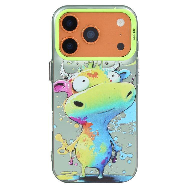 Serie di dipinti a olio con motivo animale PC + custodia per telefono in TPU, For iPhone 17 Pro