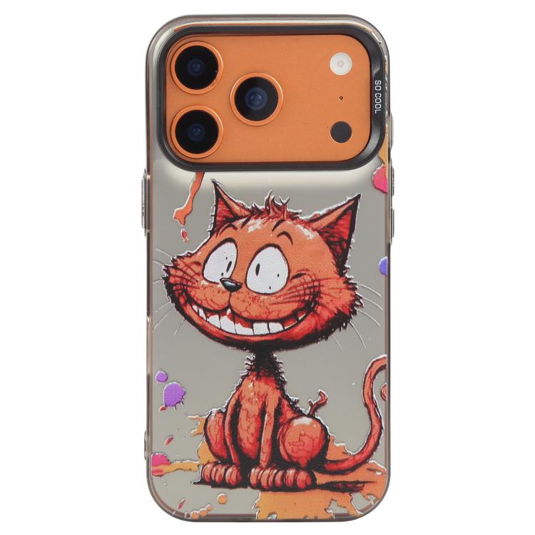 Serie di dipinti a olio con motivo animale PC + custodia per telefono in TPU, For iPhone 17 Pro