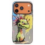 Serie di dipinti a olio con motivo animale PC + custodia per telefono in TPU, For iPhone 17 Pro