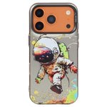 Serie di dipinti a olio con motivo animale PC + custodia per telefono in TPU, For iPhone 17 Pro